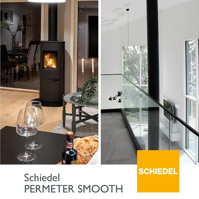 Schiedel PERMETER SMOOTH Das klemmbandlose Doppelwandsystem von Schiedel